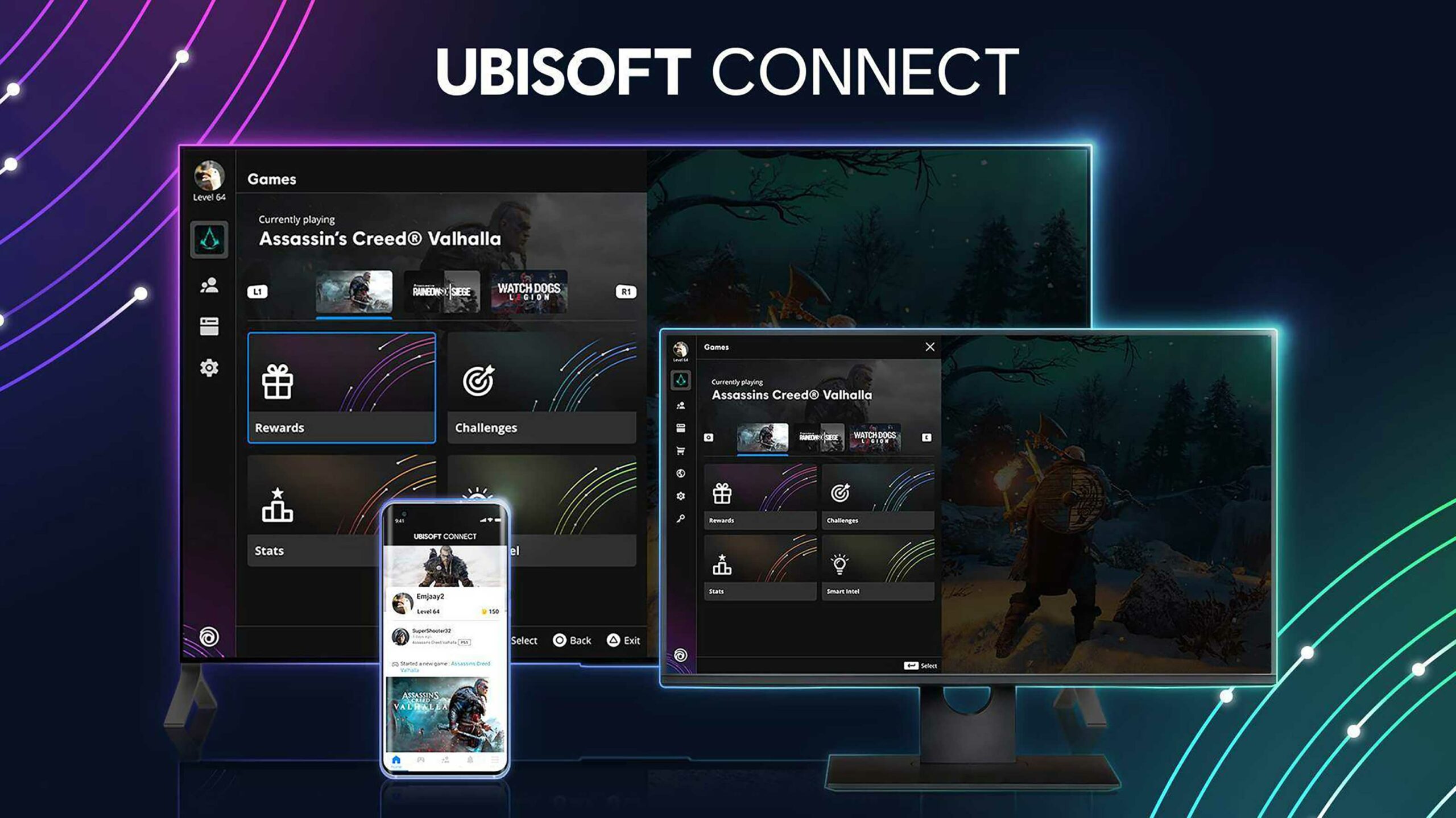 Tranquility vægt Renovering Ubisoft launches new player ecosystem 'Ubisoft Connect,' offers more  rewards, cross-progression