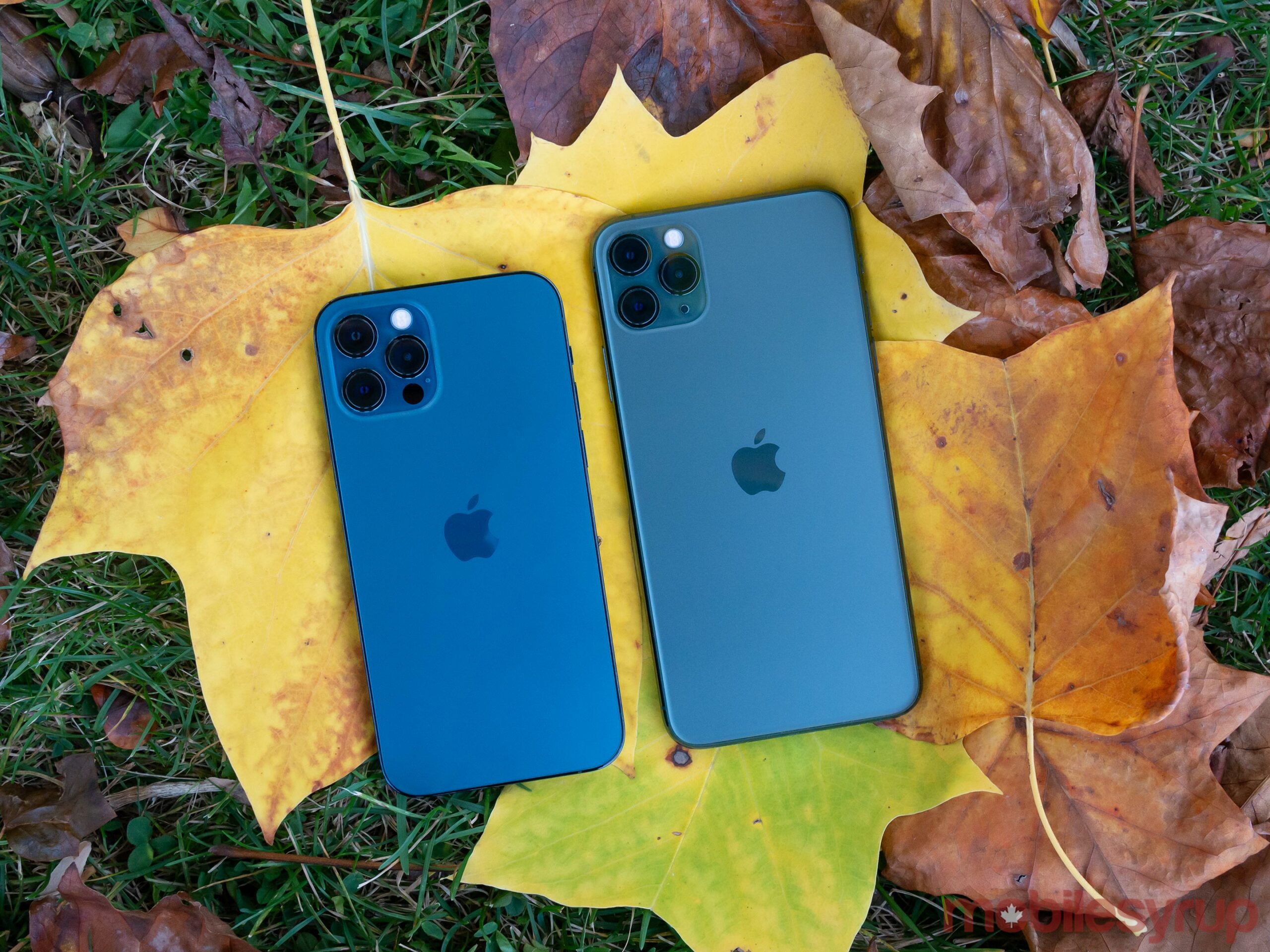 iPhone 12 Pro and iPhone 11 Pro Max
