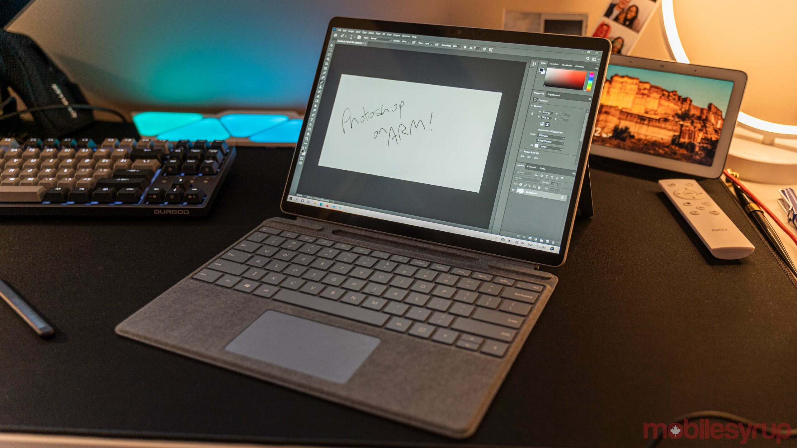 Photoshop on the Surface Pro X (2020)
