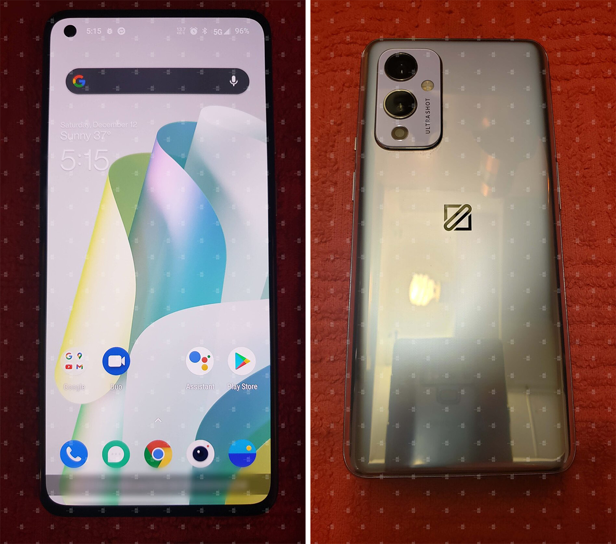Oneplus 9 Front And Back