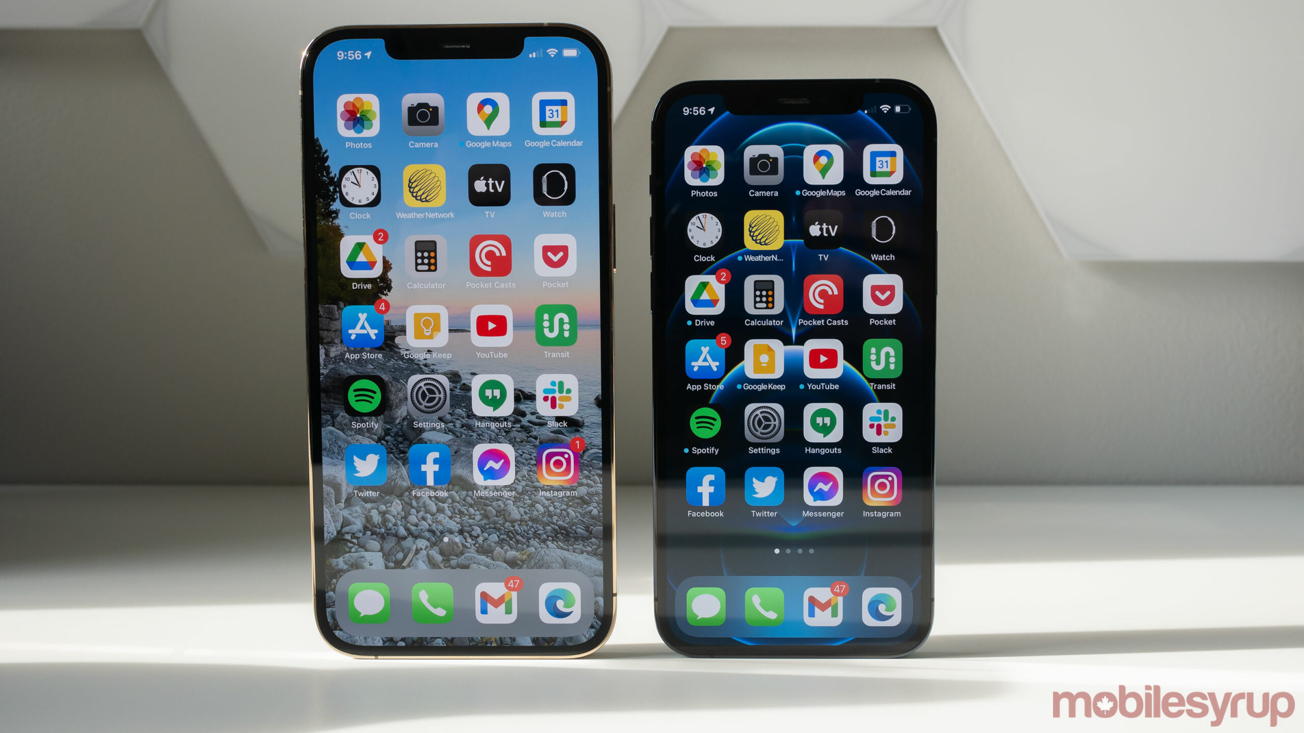 iPhone 12 Pro Max and iPhone 12 Pro