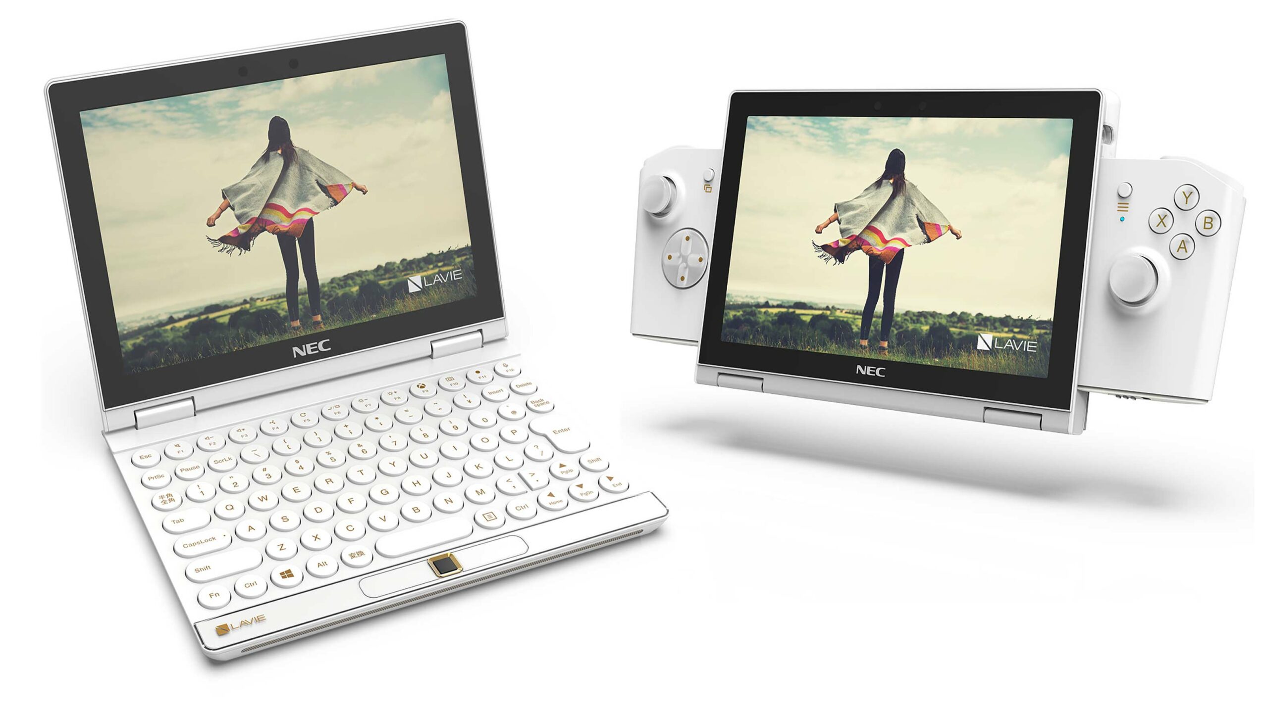 Lavie Mini serves as portable PC or mobile gaming console