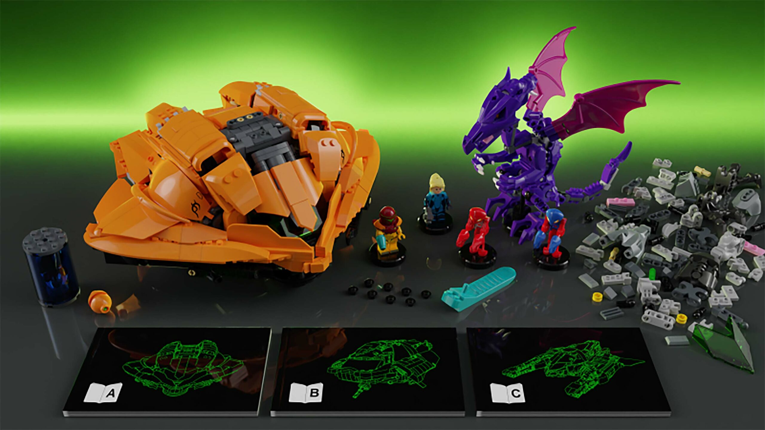 Lego Metroid set
