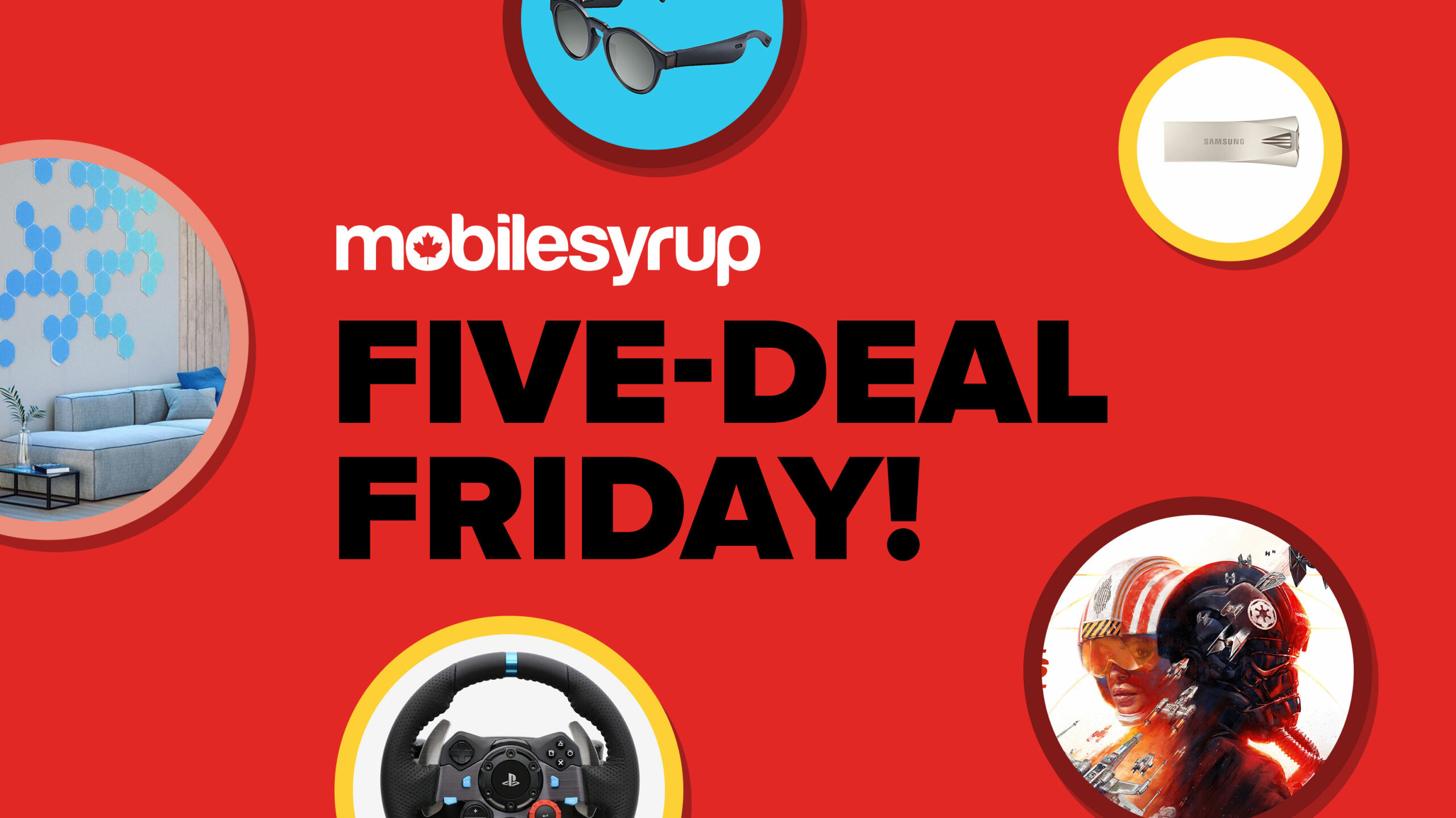Five Deal Friday Header