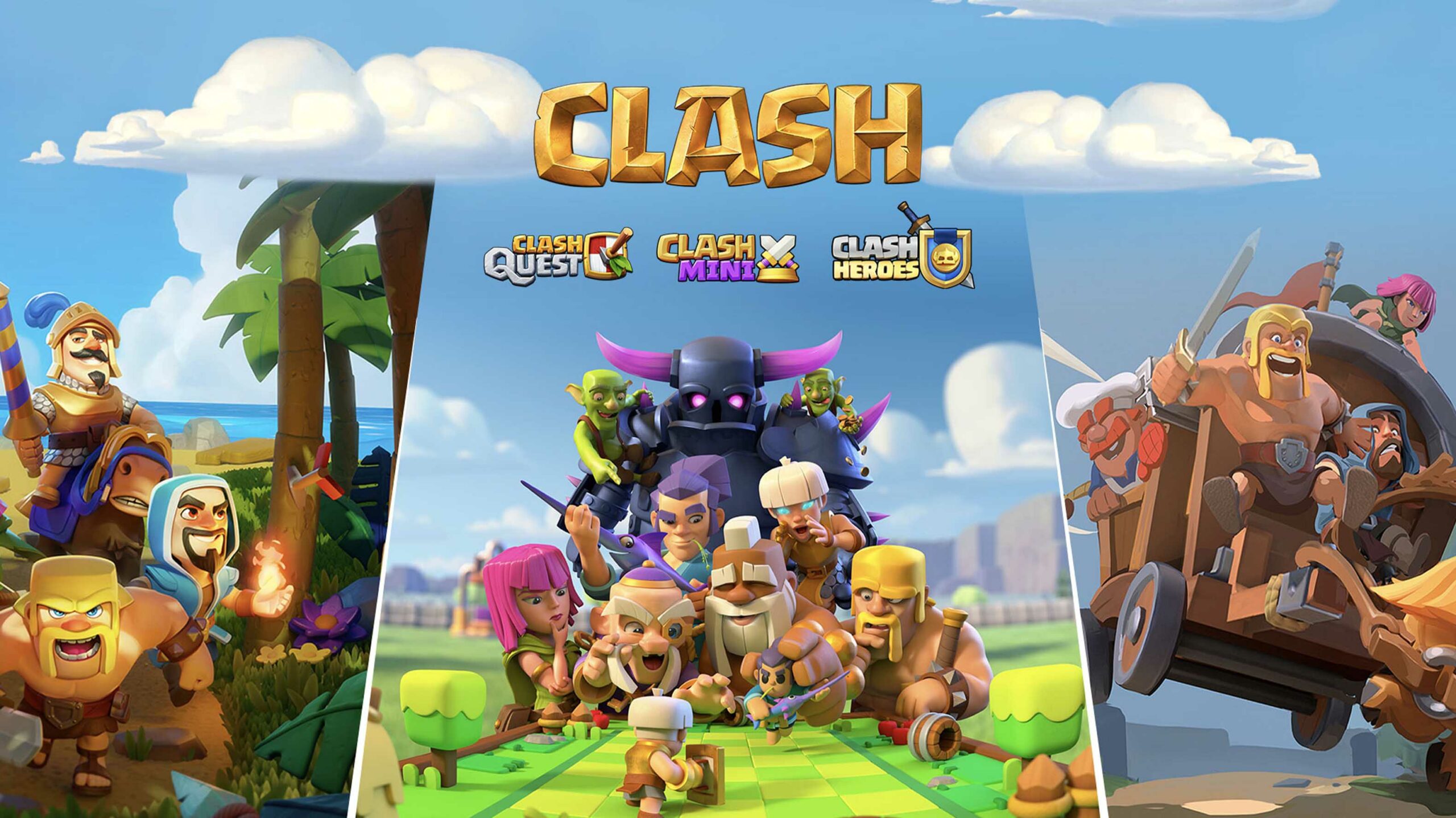 Supercell developing three new Clash games