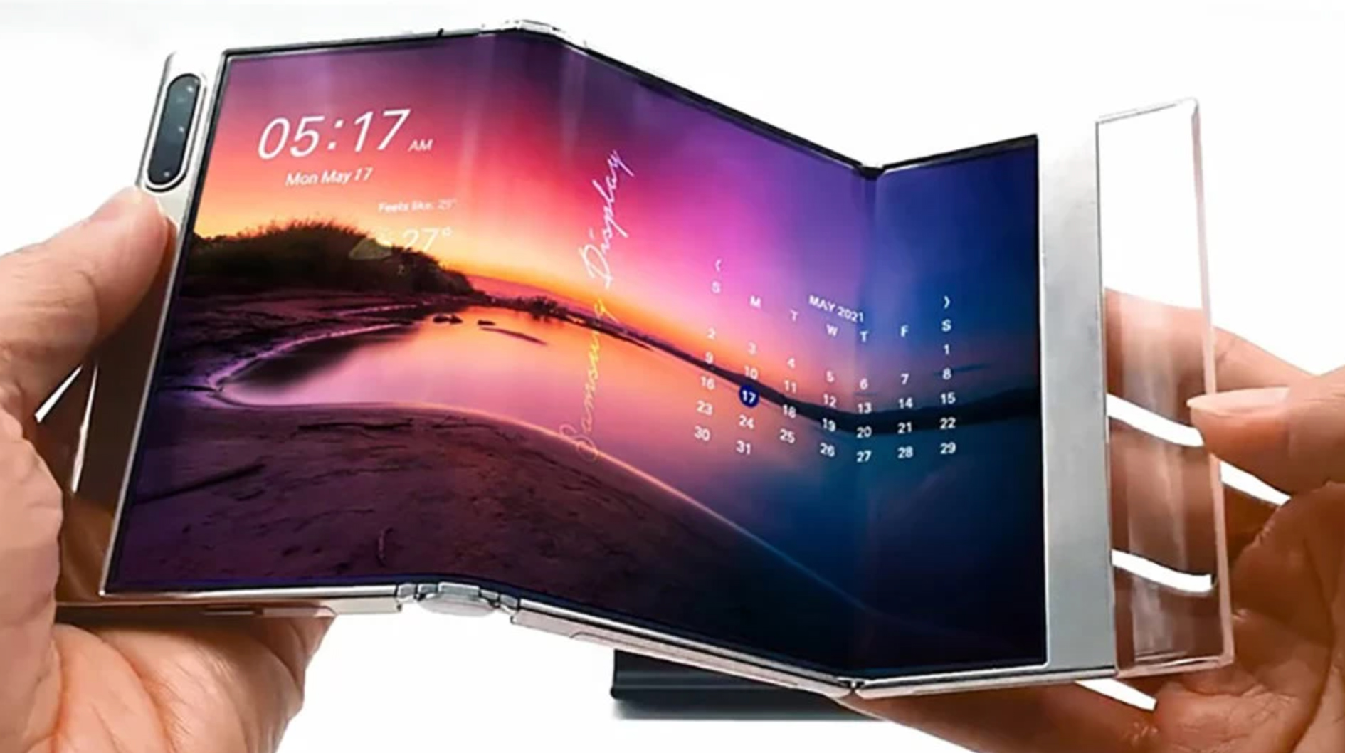 Samsung Display Bi Folding Display