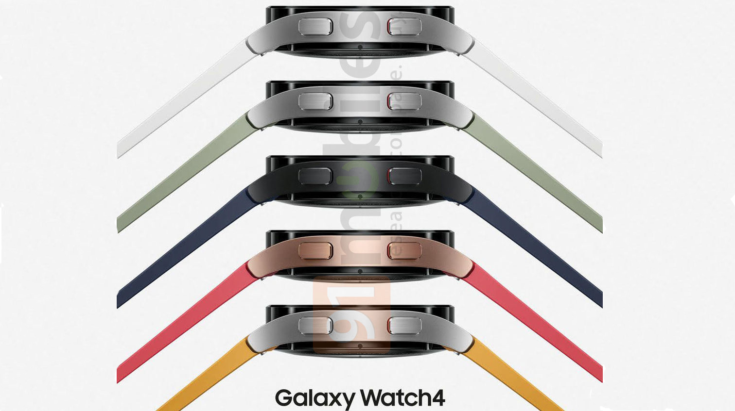 I rendering trapelati di Galaxy Watch 4 dall’aspetto ufficiale rivelano molto sullo smartwatch