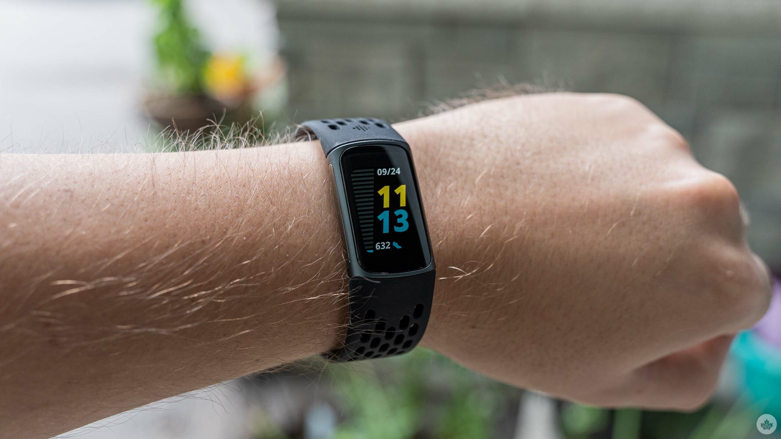 Fitbit Charge 5 on wrist