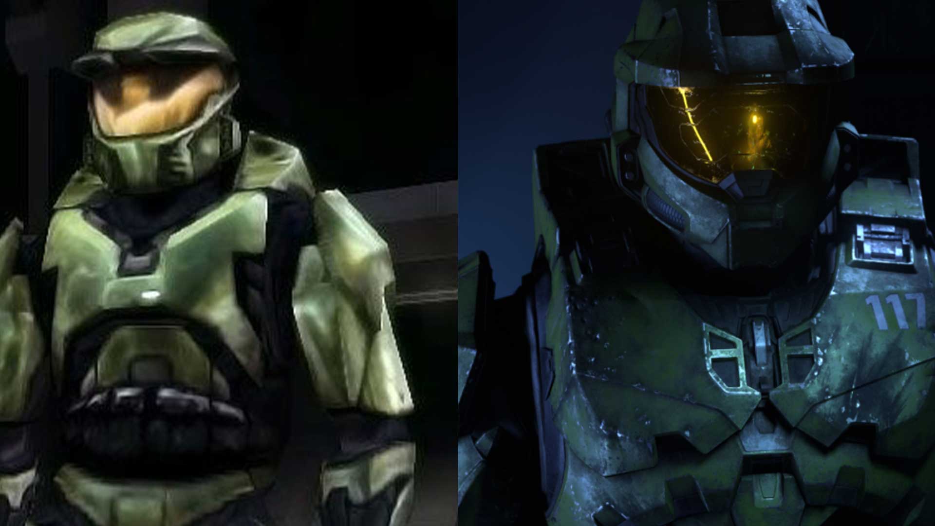 Master Chief from Combat Evolved to Infinite