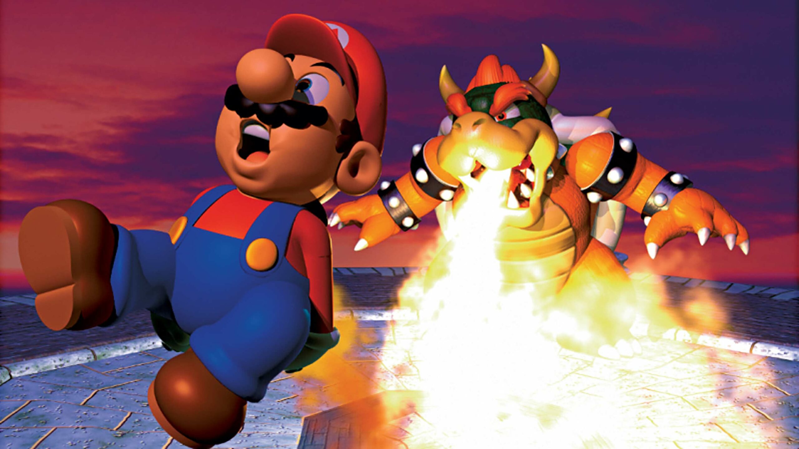 Super Mario 64 Jack Black burns Chris Pratt