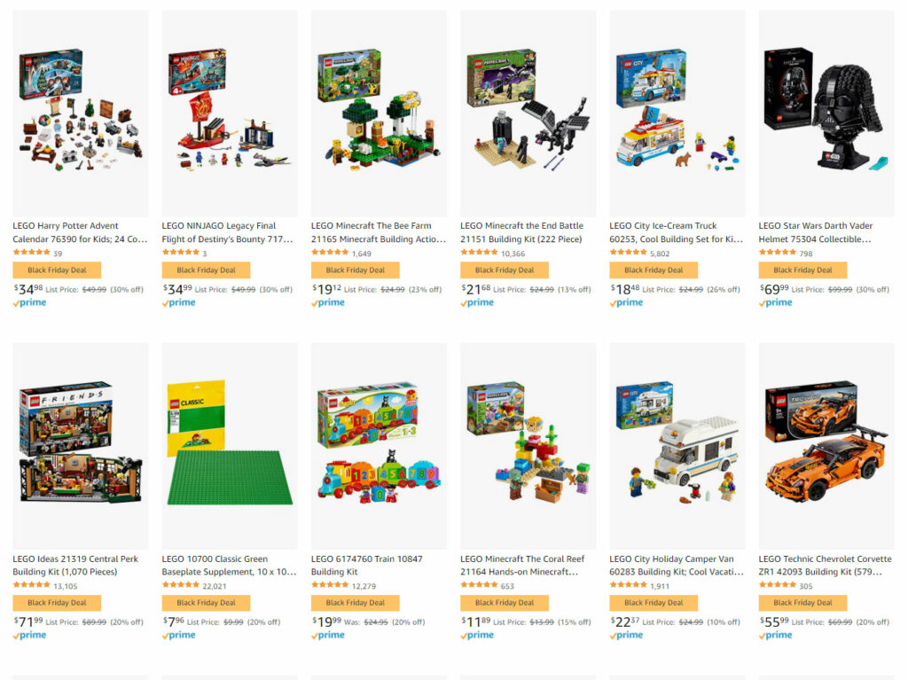 Amazon Lego Sale
