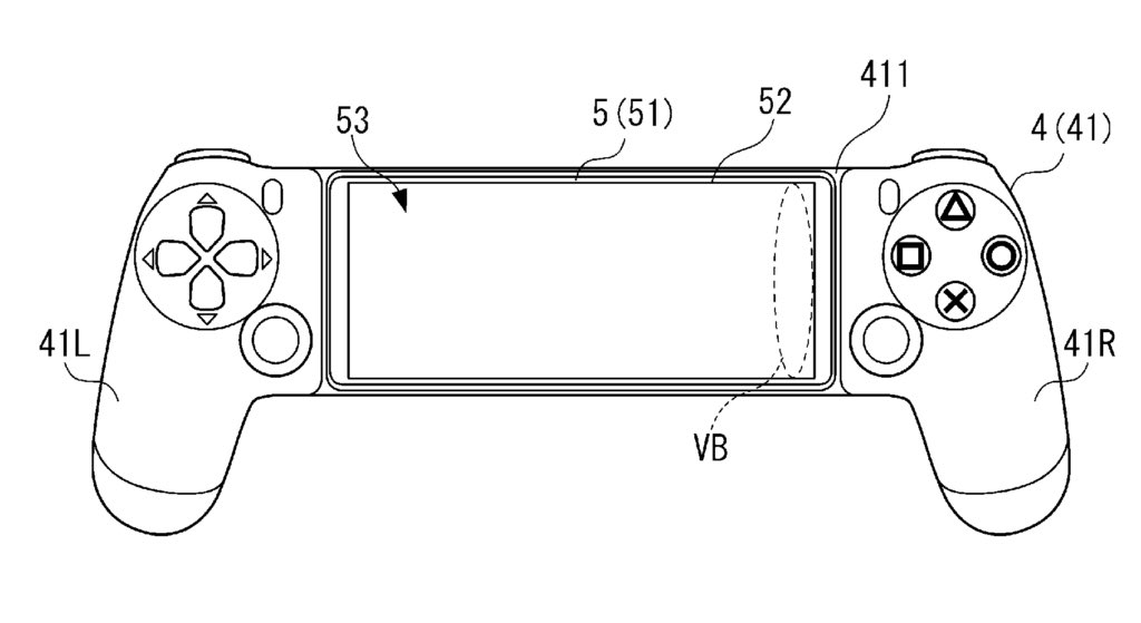 Sony controller patent