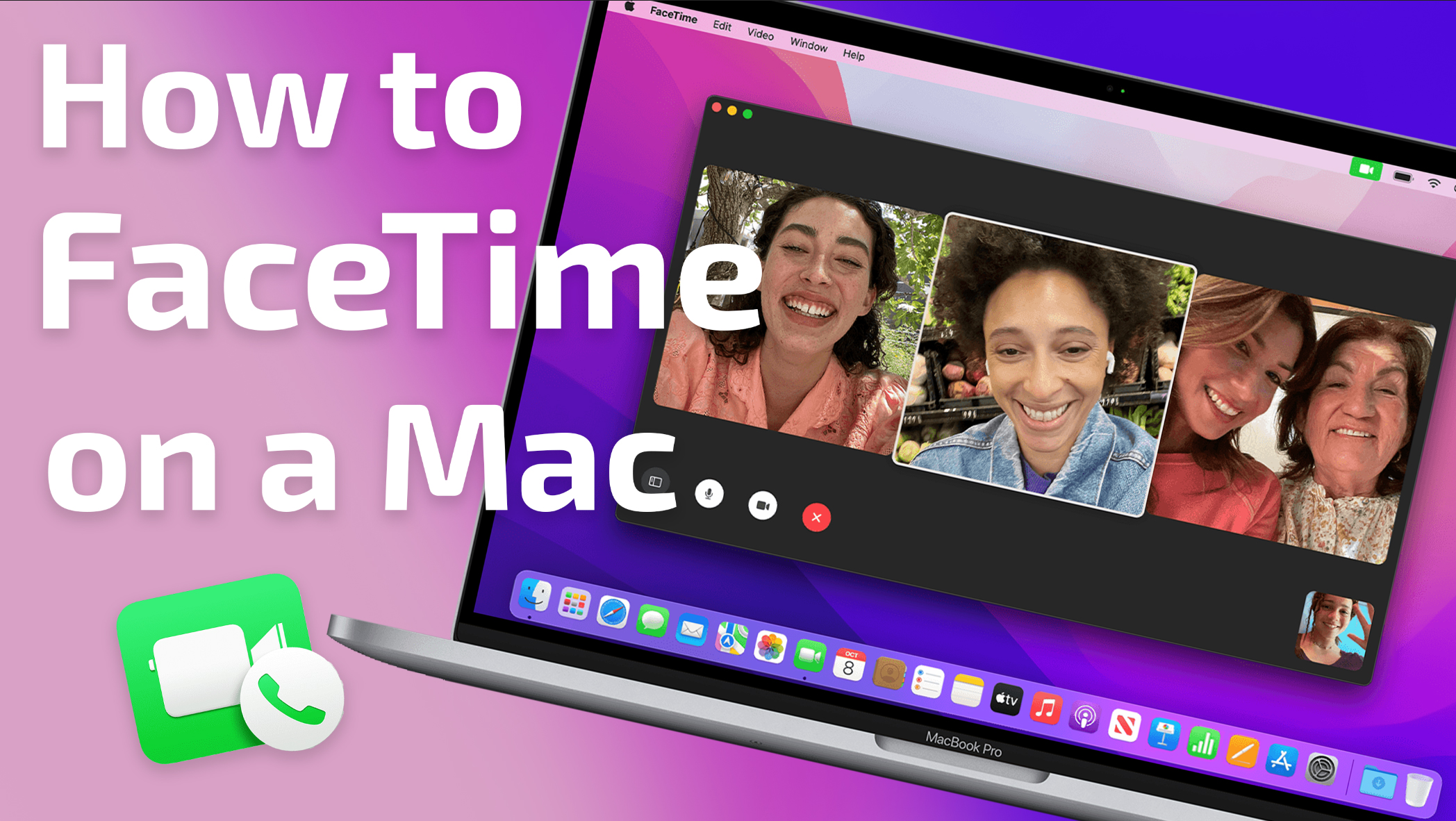 how to facetime to a mac