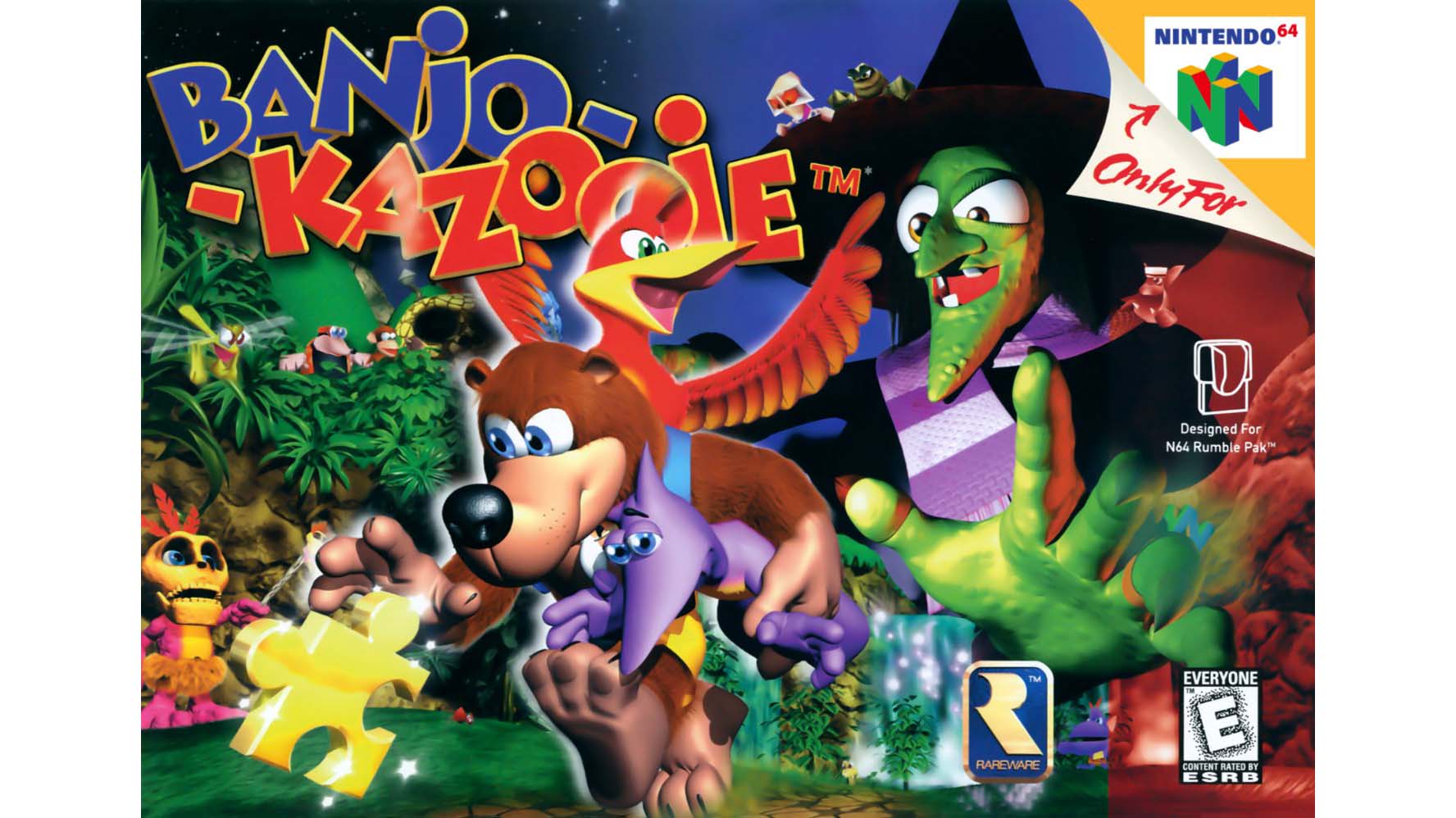 N64 Game Banjo-Kazooie Coming Nintendo Switch Online + Expansion