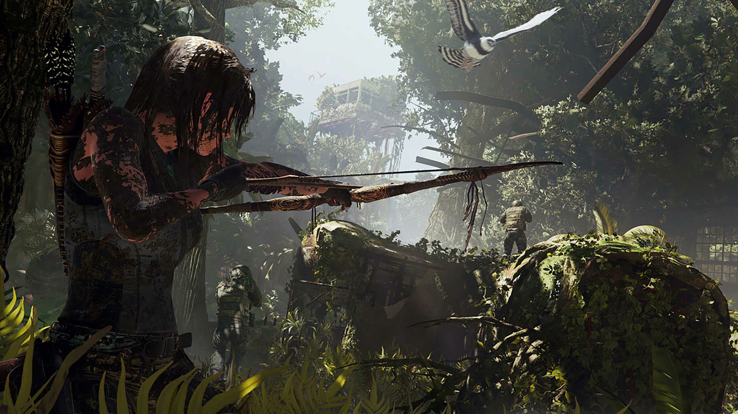 Shadow of the Tomb Raider Lara with bow