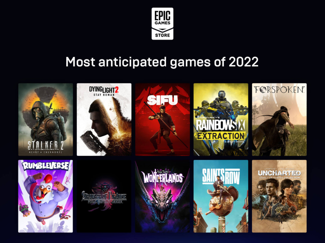 Epic 2022 Free Games