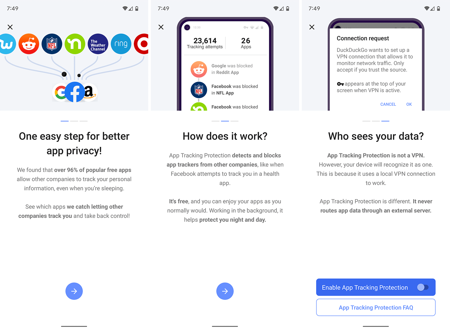 App Tracking Protection Screenshots 1