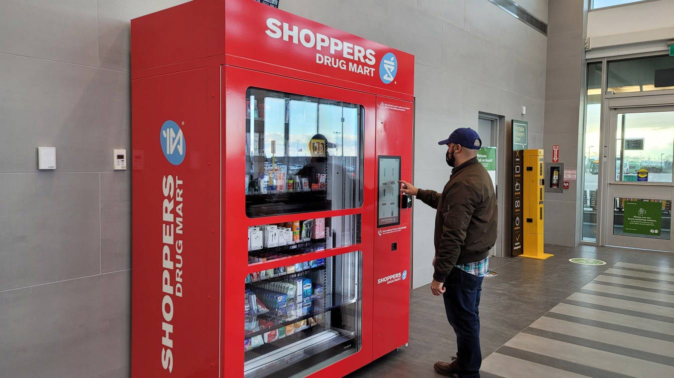 You can now find Shoppers Drug Mart vending machines at select Go stations in Ontario thumbnail