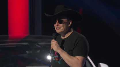 Elon Musk at Cyber Rodeo