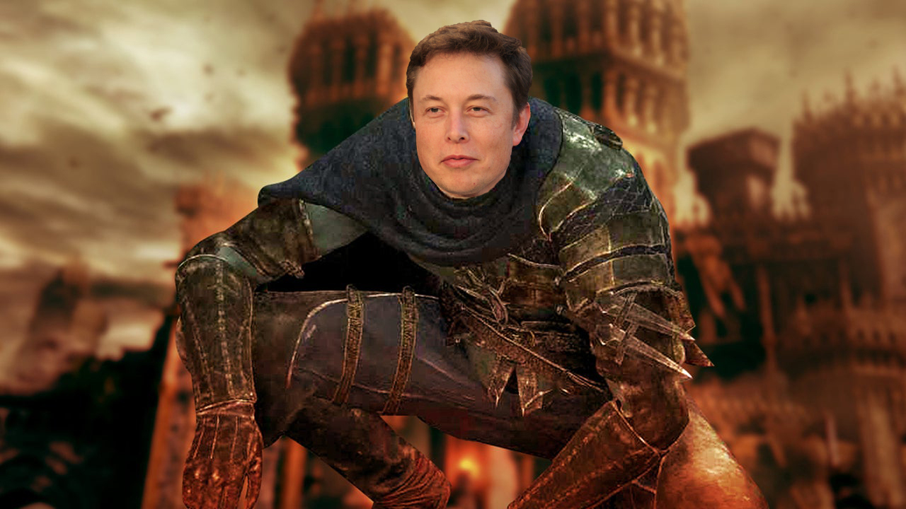 Elon Musk comparte con orgullo la construcción de Elden Ring, se asa porque apesta