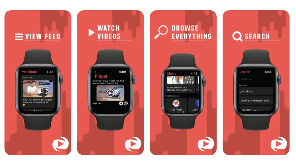Deze nieuwe app van derden geeft je toegang tot YouTube op je Apple Watch