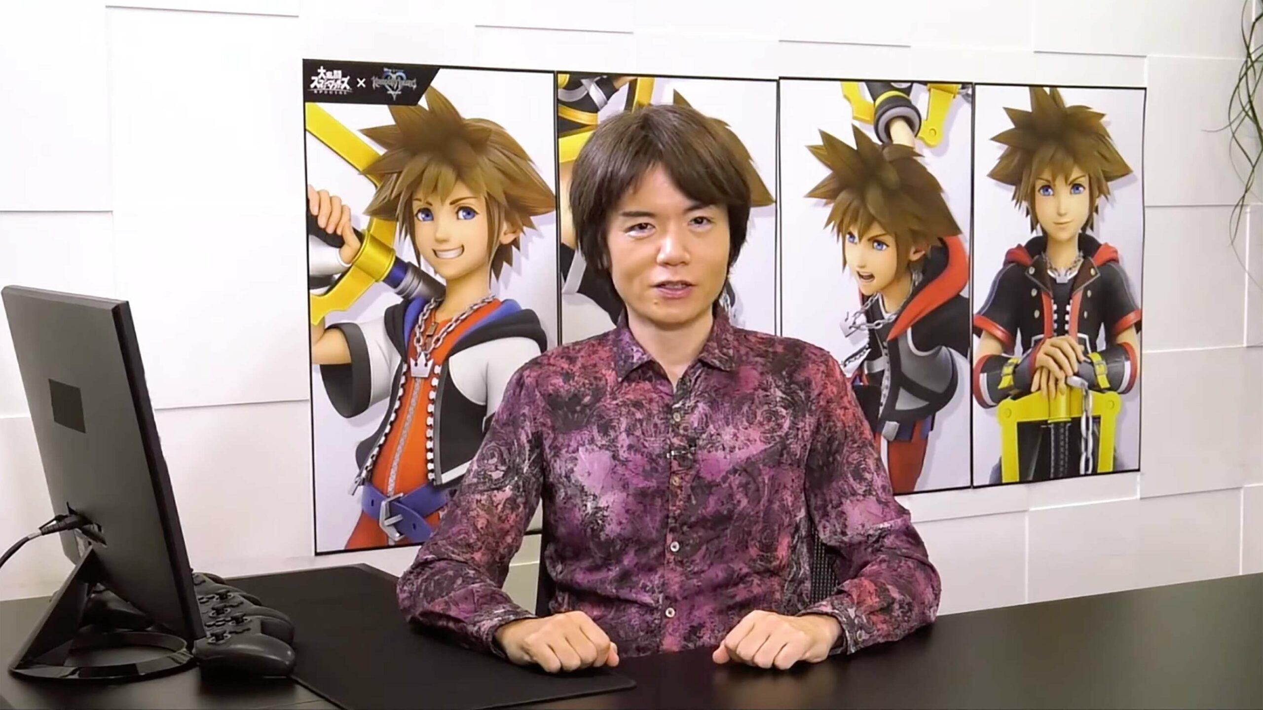 Super Smash Bros. Ultimate Masahiro Sakurai introduces Sora