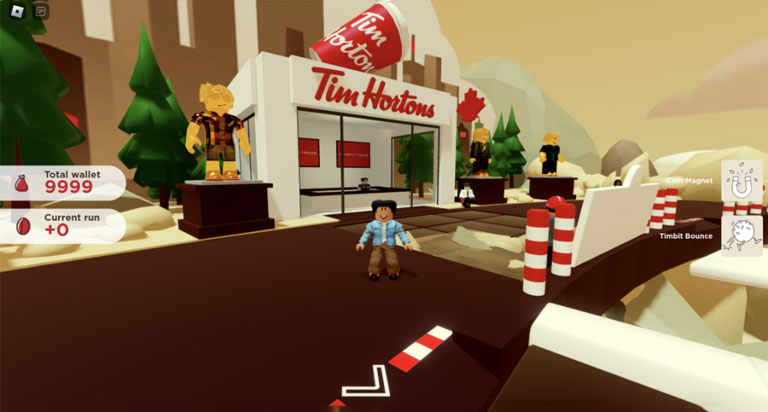 Tim Hortons celebrates National Coffee Day with a Roblox game
