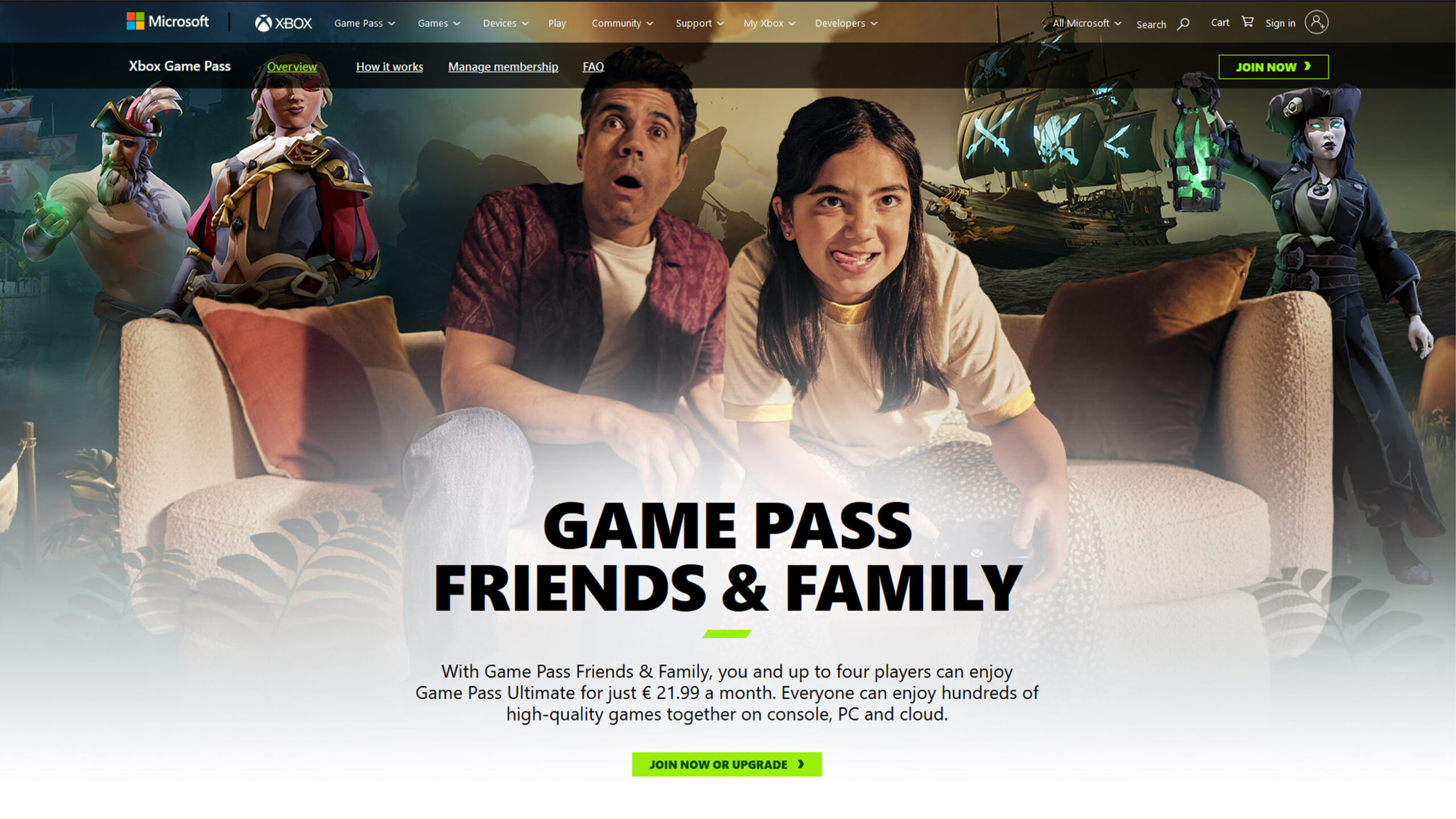 Game Pass Friends & Family