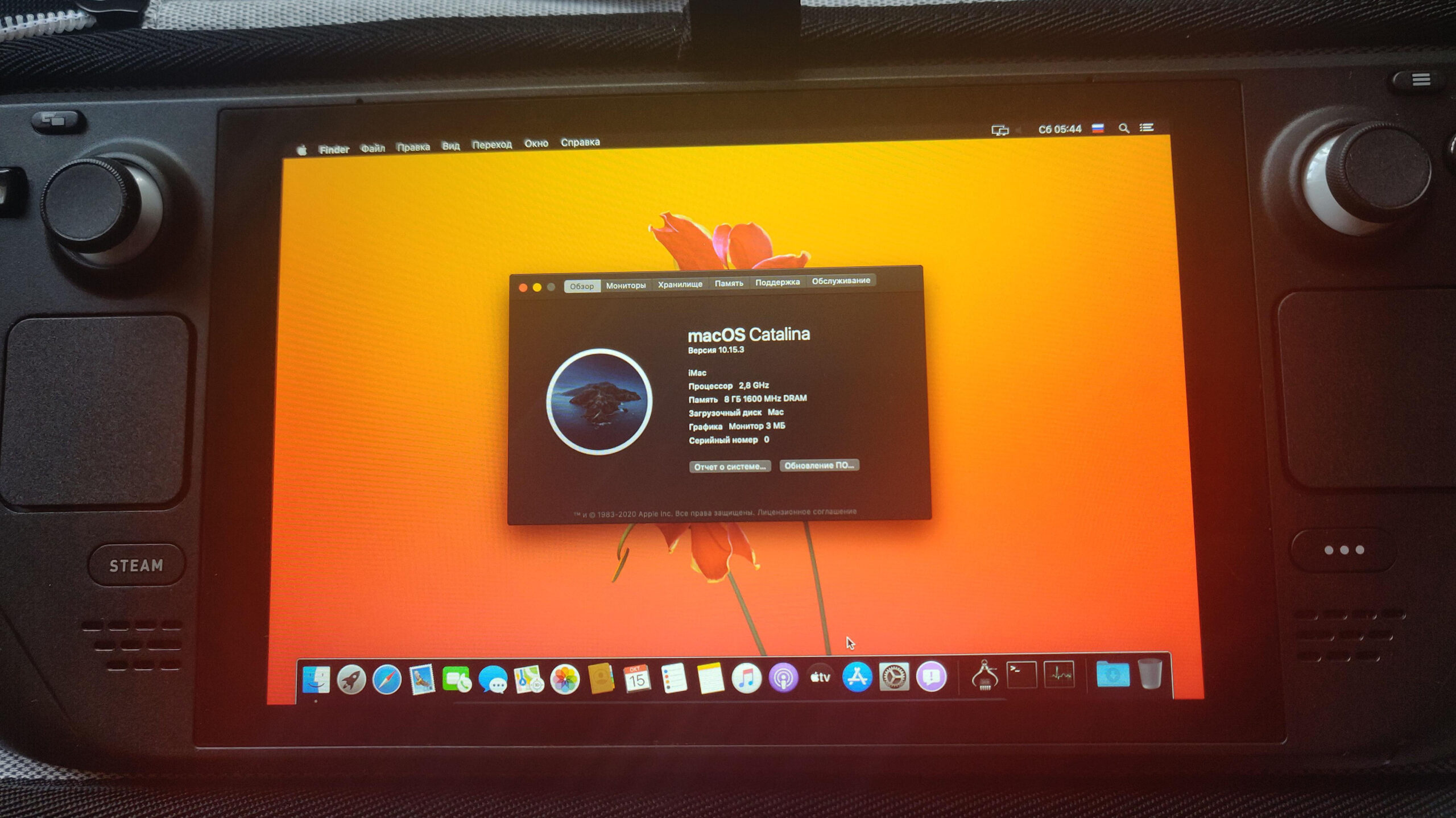macOS on Steam Deck