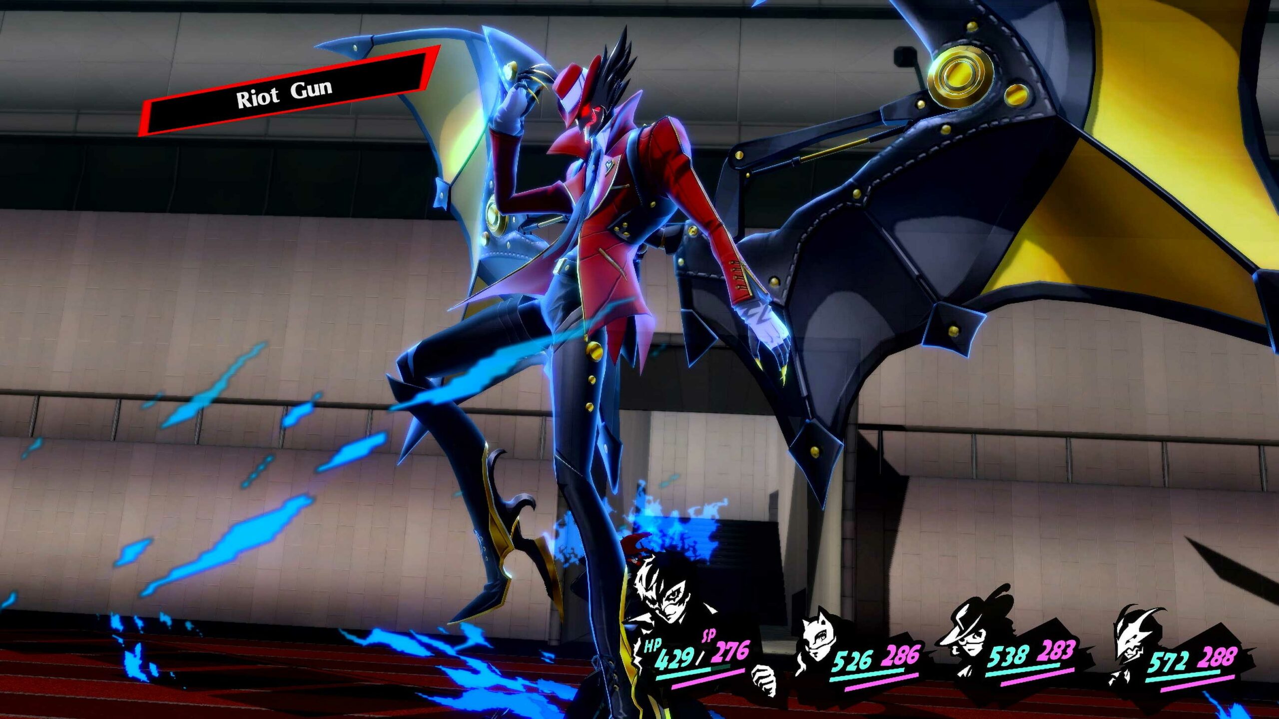 Joker summons Arsène in Persona 5 Royal on Xbox.