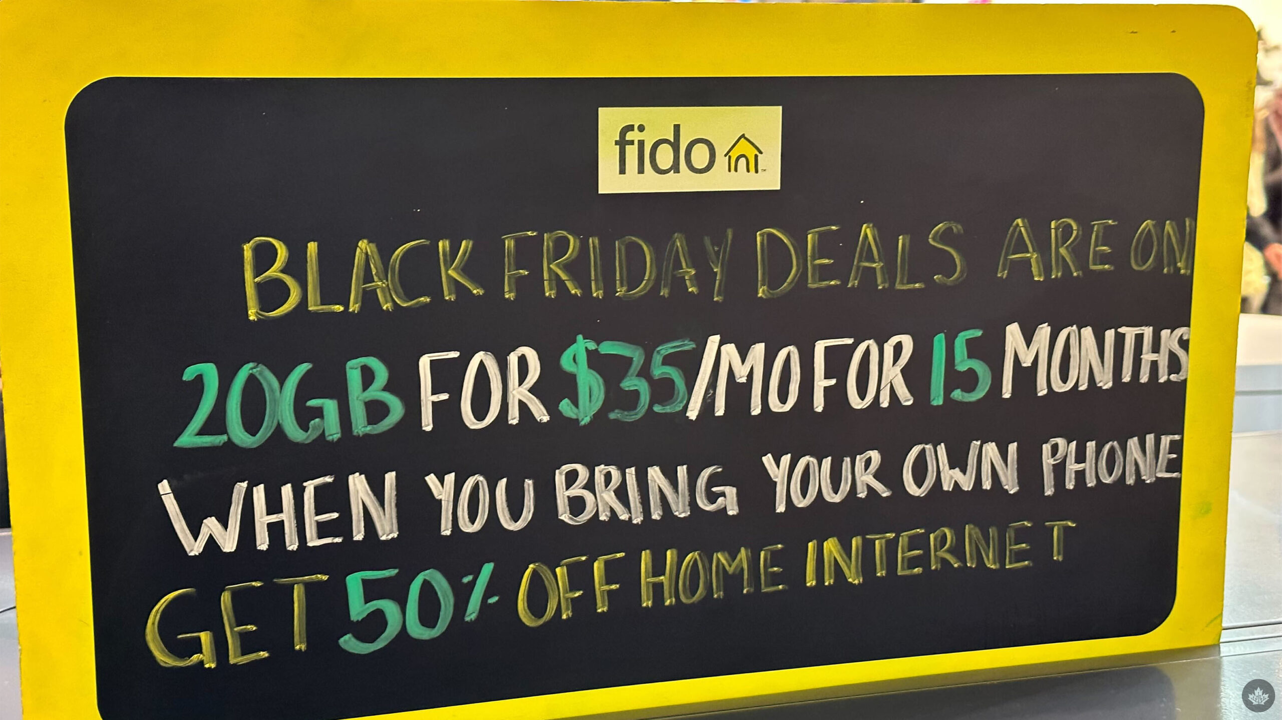 Canadian wireless providers' Black Friday plans haven't impressed