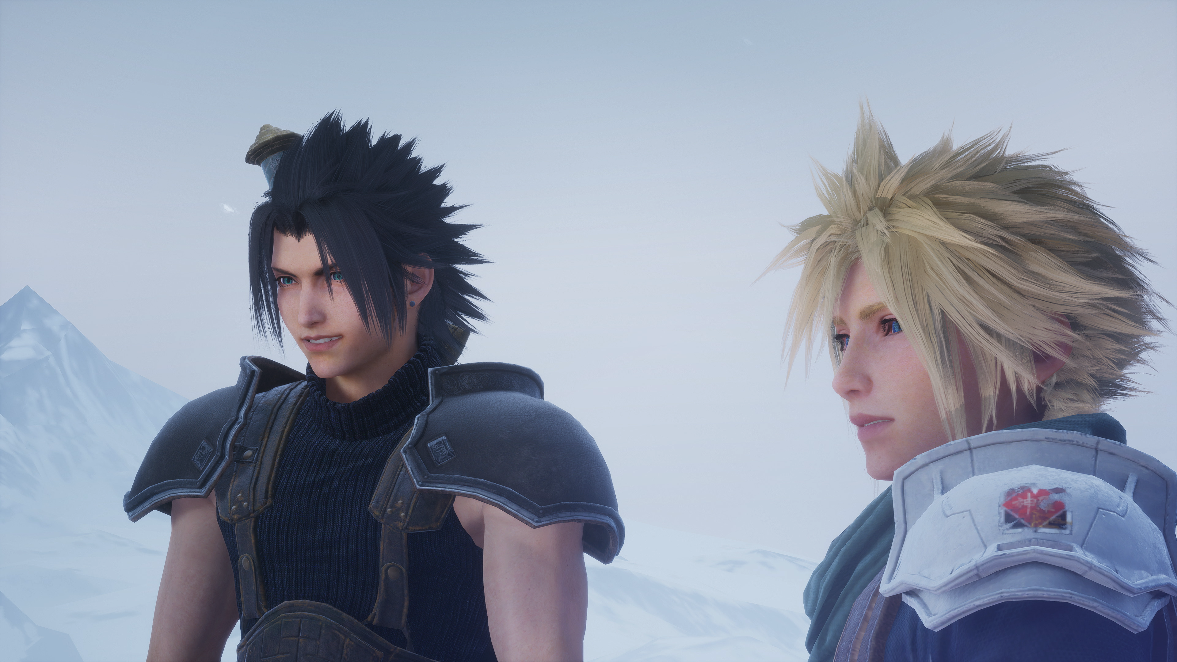 Crisis Core Zack and Cloud