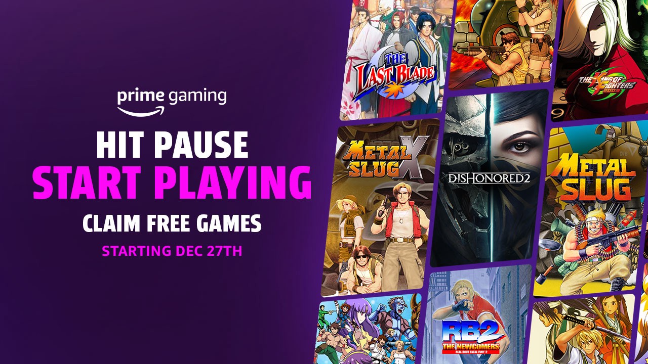 Prime Gaming is offering several free games from Dec 27 to Jan 3