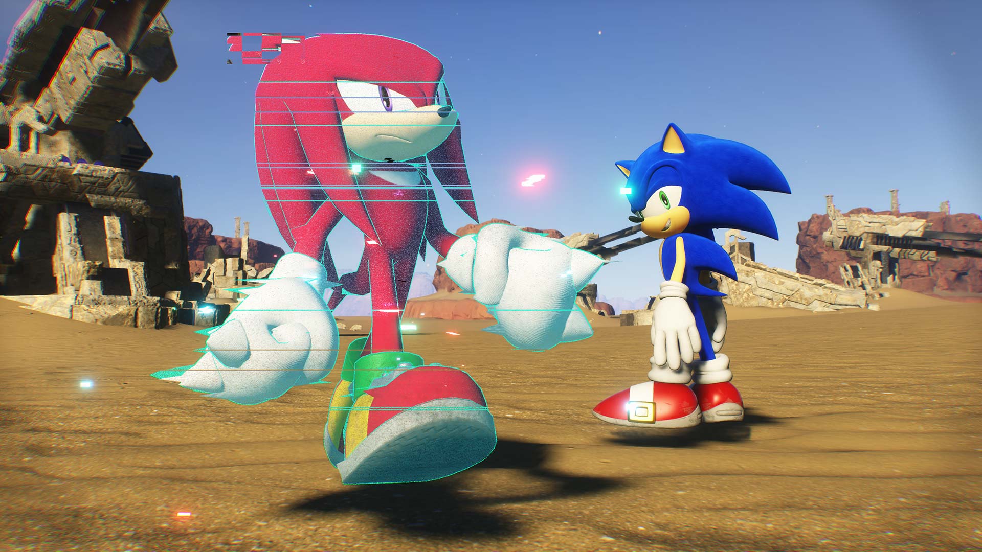 Sonic Frontiers Knuckles