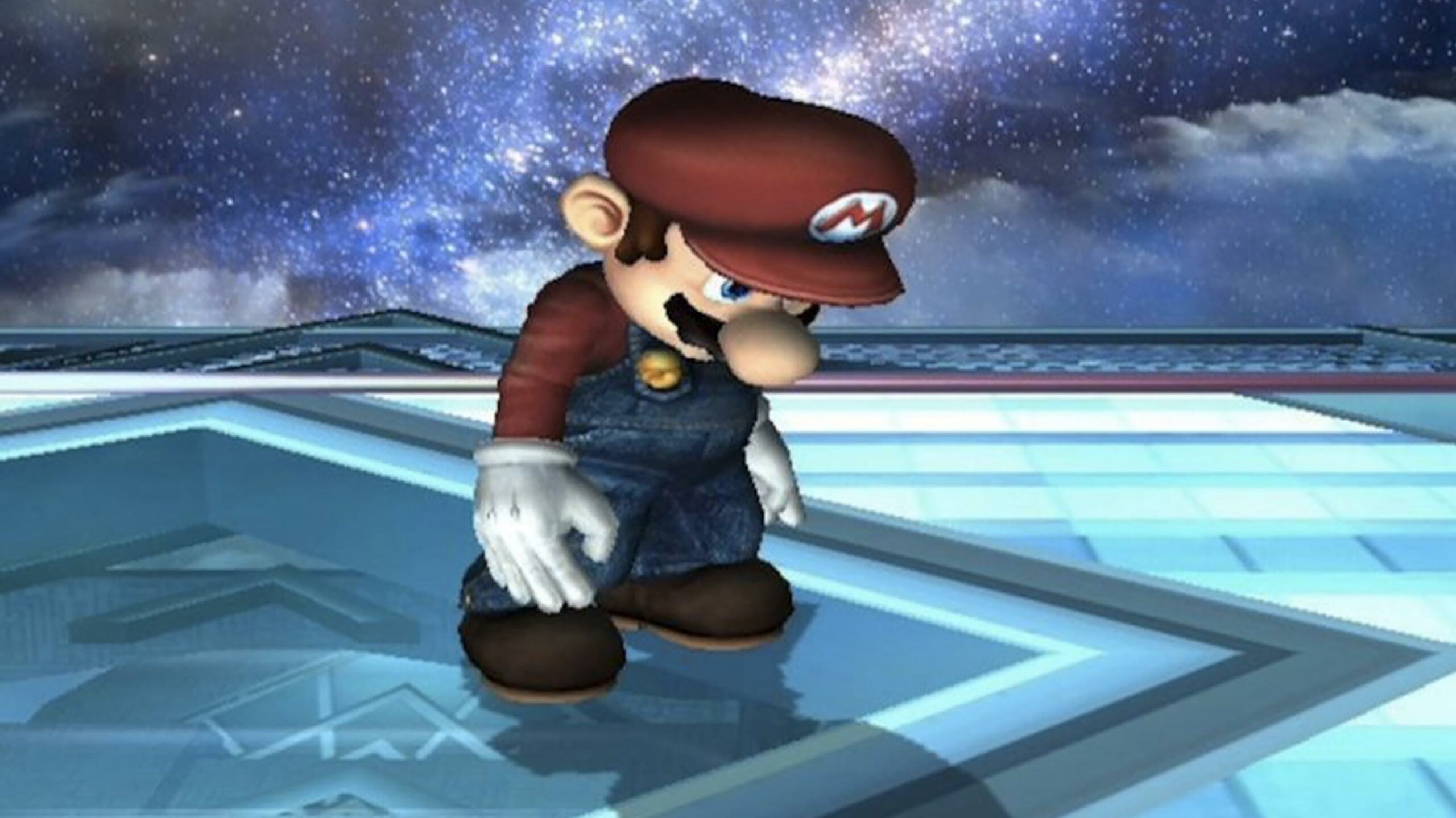 Sad Mario Super Smash Bros. Brawl