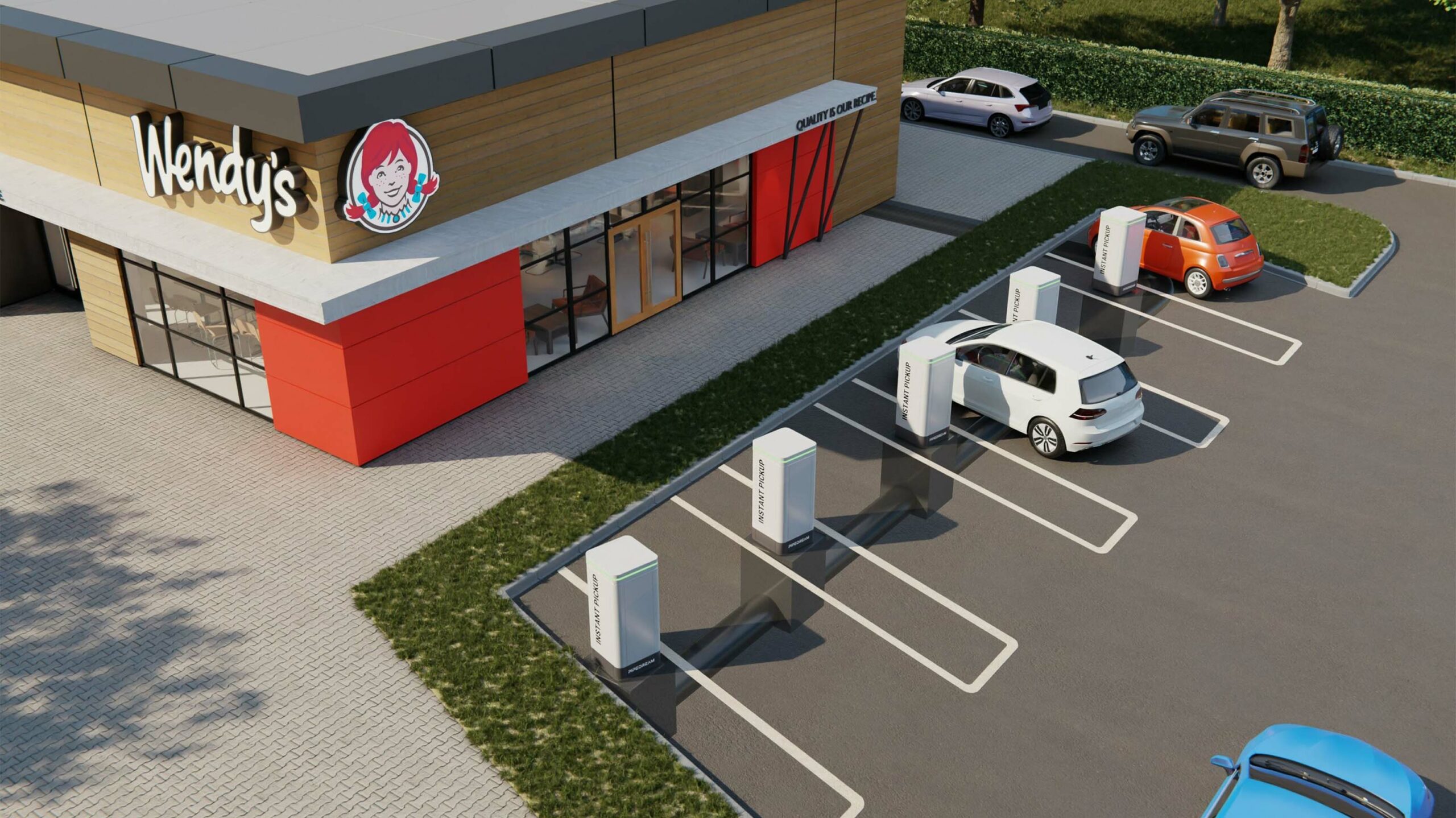 AI taking orders and robots in tunnels delivering them: the future of Wendy’s