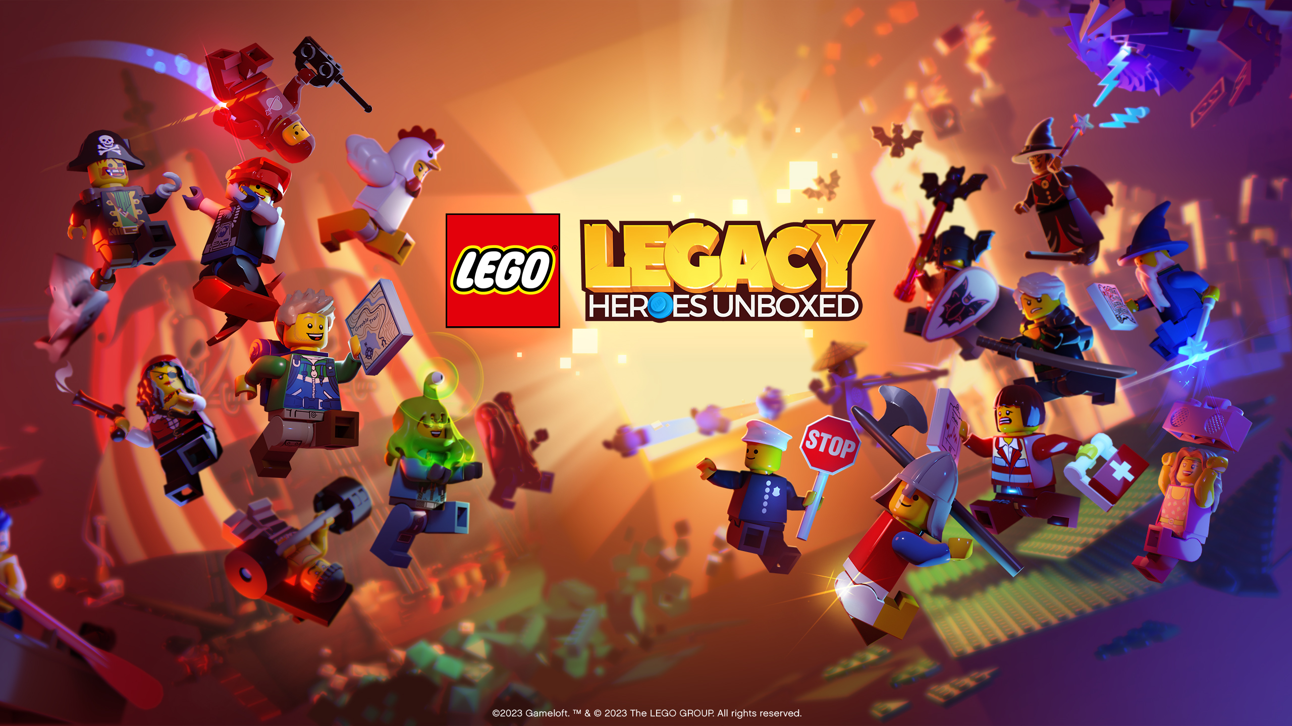 Lego Legacy Heroes Unboxed