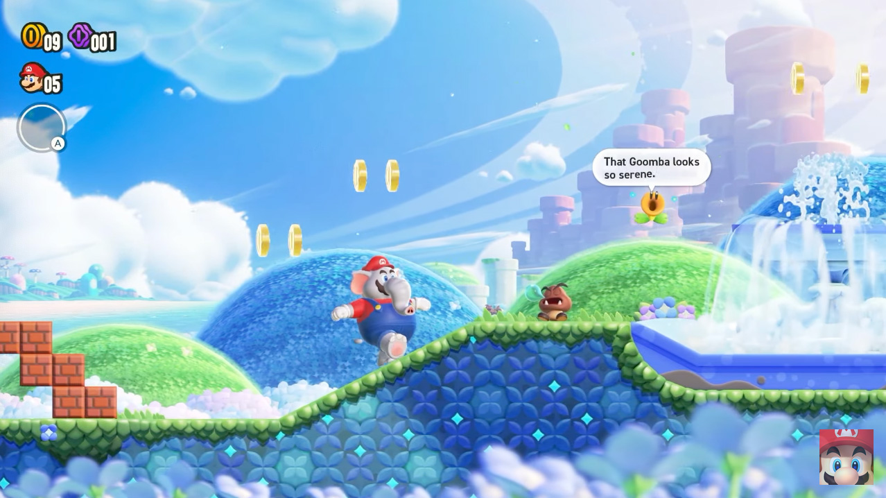 Super Mario Bros. Wonder gameplay