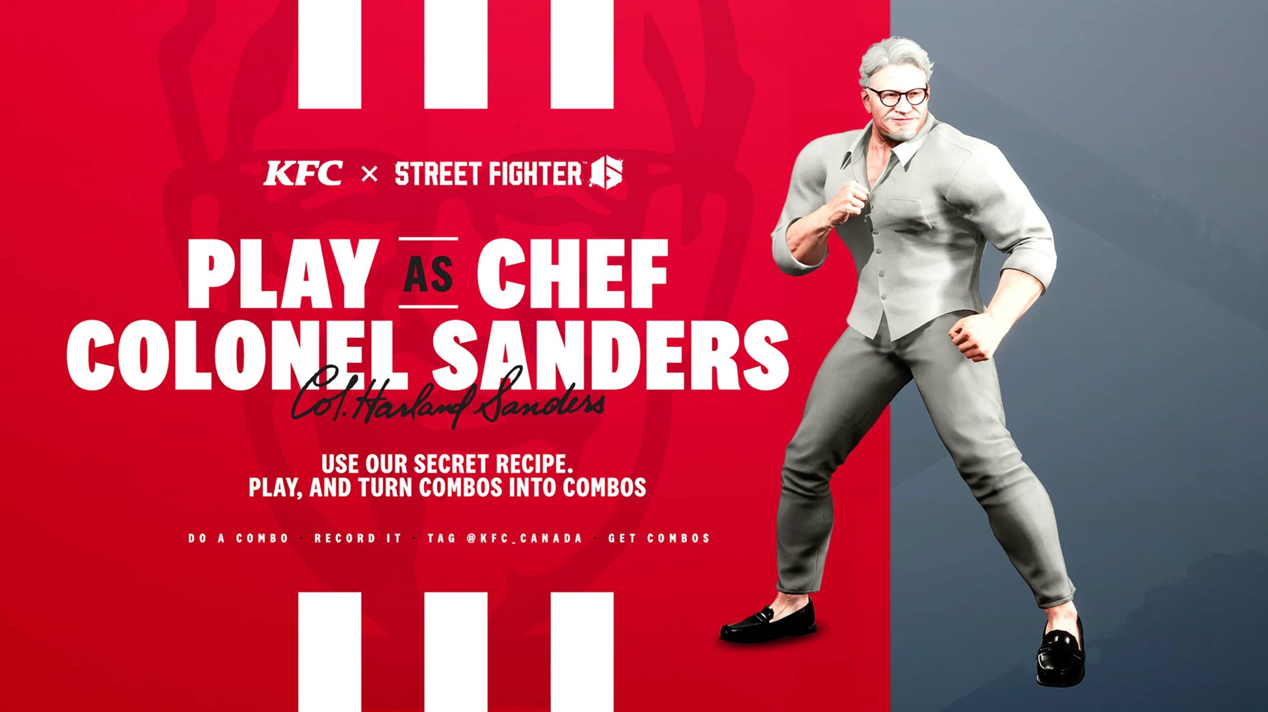KFC SF6 Colonel Sanders