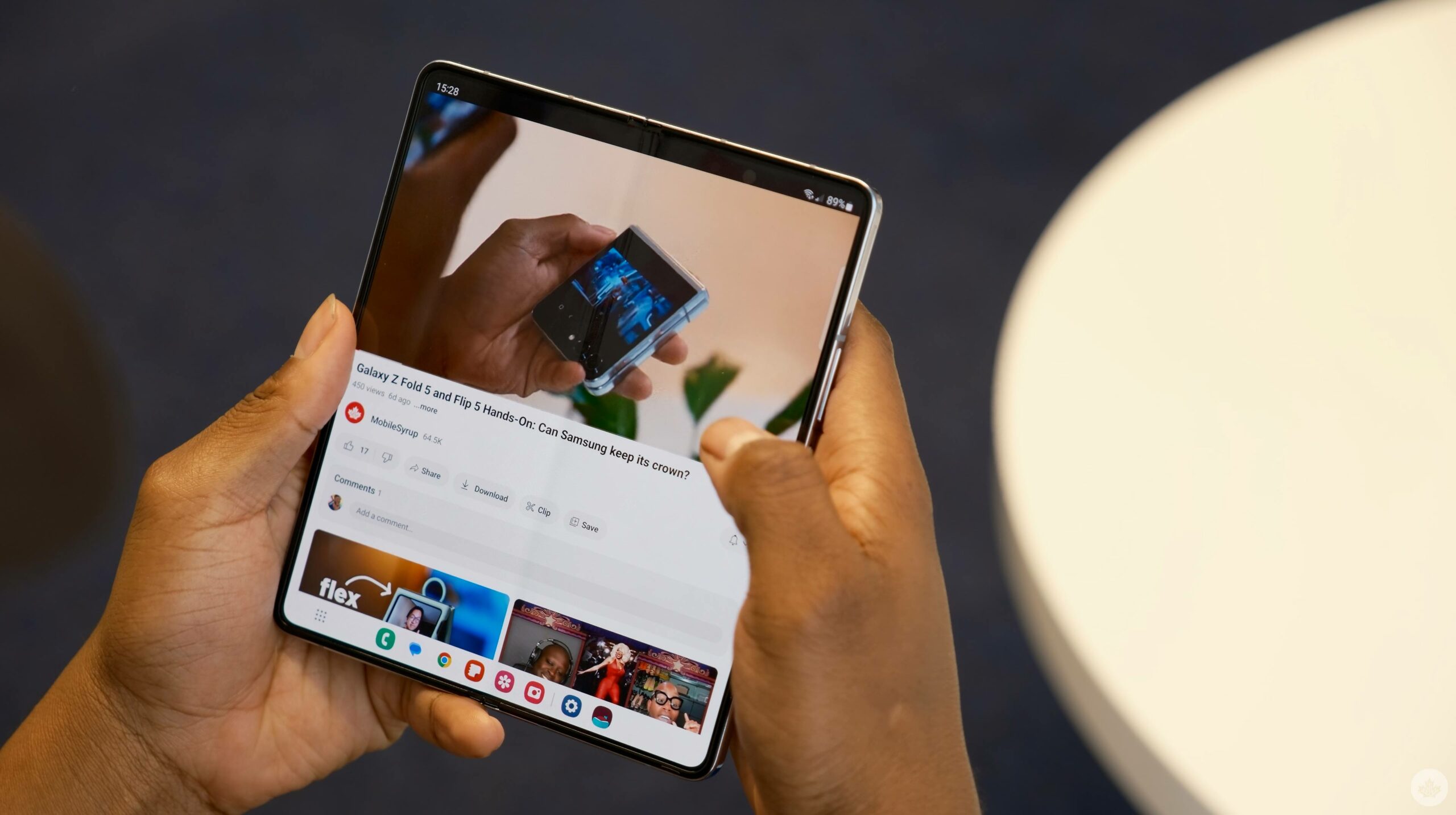 7 tips and tricks for your Samsung Galaxy Z Fold 5