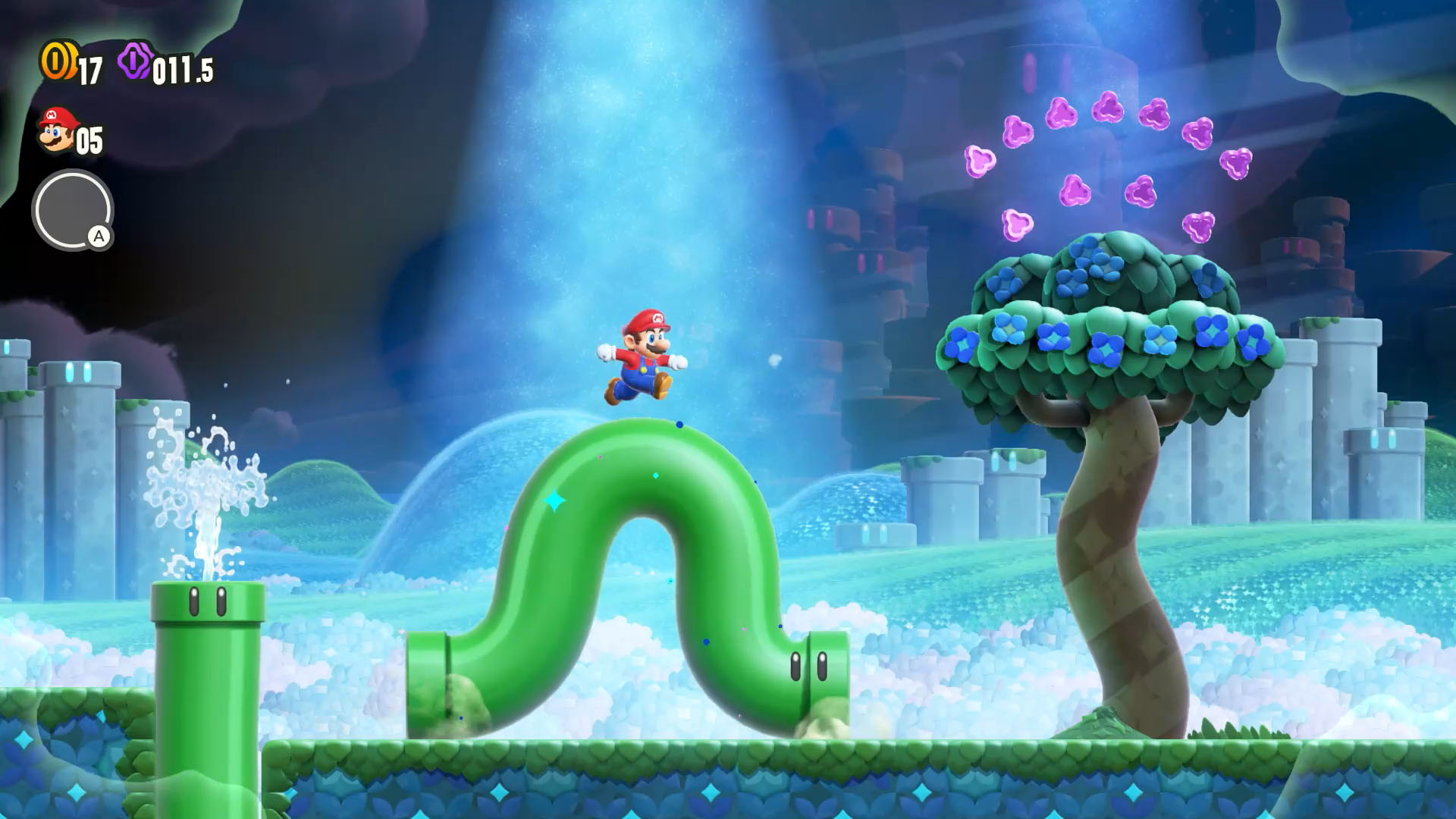 Super Mario Bros. Wonder Warp Pipe Warp Flower