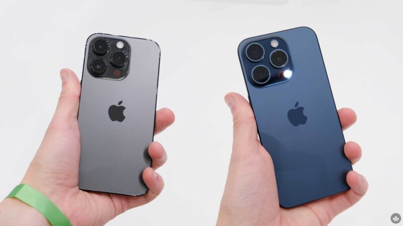 Here's how the iPhone 15 Pro line compares to the iPhone 14 Pro series