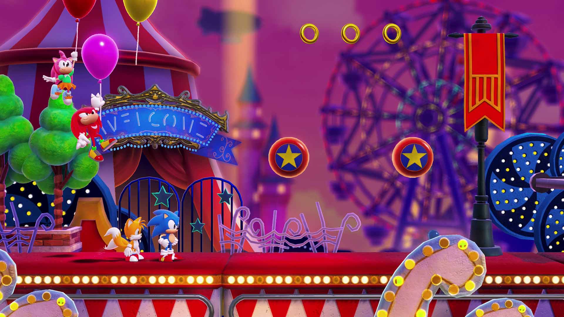 Sonic Superstars circus
