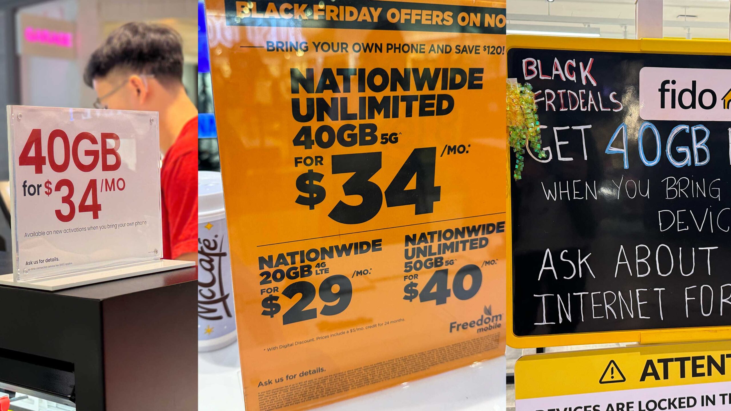Good news: Black Friday carrier deals are just as good online as offline