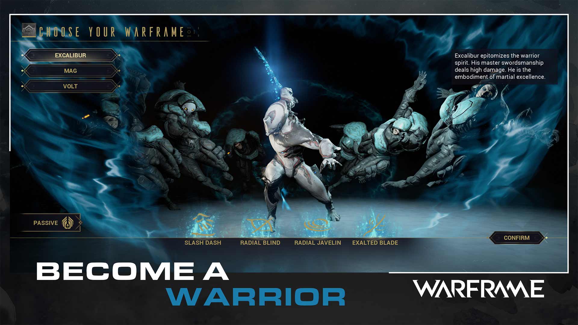 Warframe become warrior
