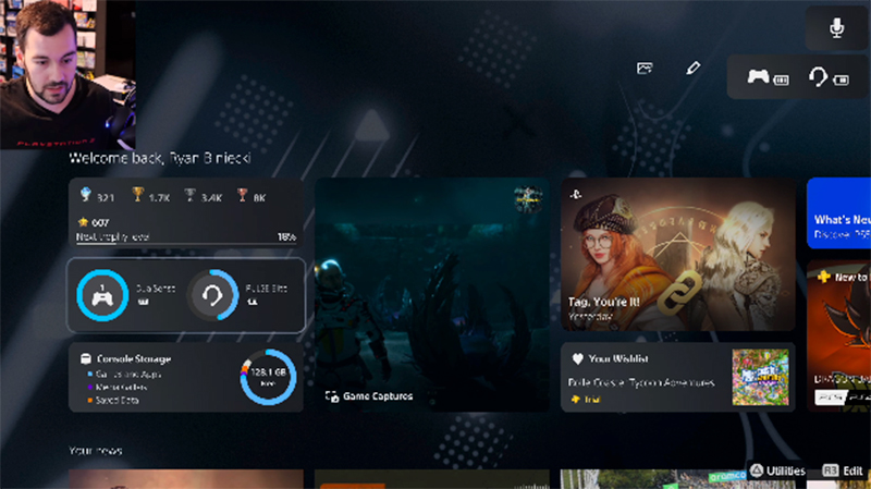 PS5 UI screenshot